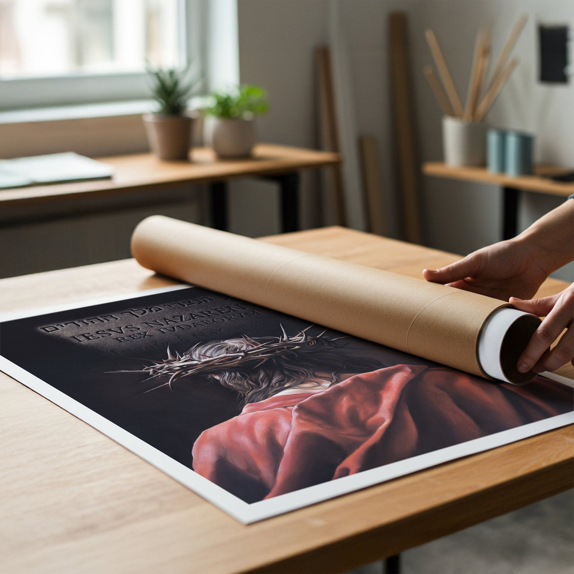Fine art prints by Christian artist Carla Slabbert — giclée and canvas prints reproduced from original paintings